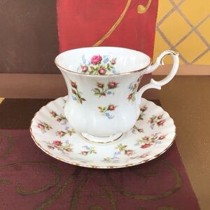 Royal Albert Winsome Demitasse Teacup and Saucer